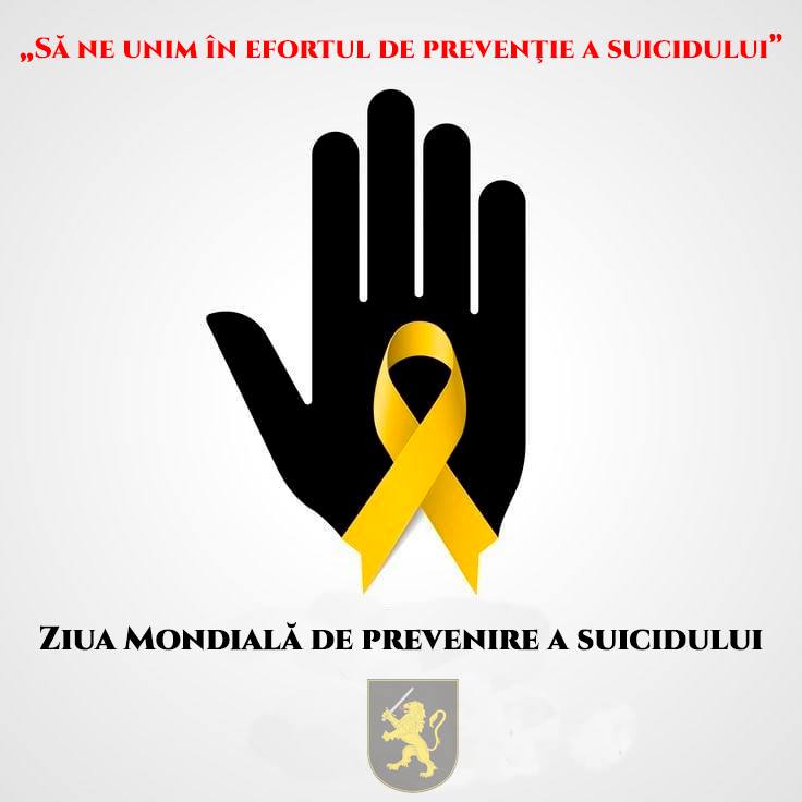 10 septembrie Ziua Mondială de prevenire a suicidului