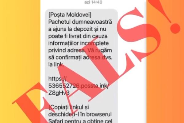 Poliția avertizează despre cazurile de escrocherie cu presupusa implicare a ,,Poștei Moldovei”.