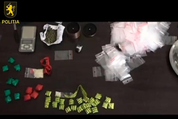 Marijuana, hașiș și PVP ridicate de ofițerii INI.