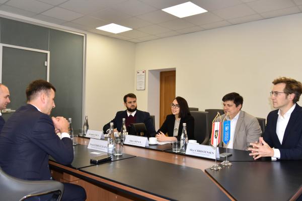 Întrevederea șefului Poliției Naționale cu reprezentanții Programului Națiunilor Unite pentru Dezvoltare în Republica Moldova.