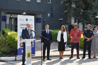 Un nou lot de echipament donat de OIM Moldova subdiviziunilor IGP