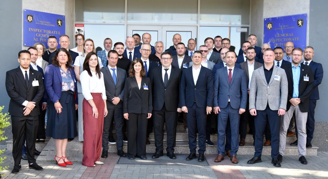 Inspectoratul General al Poliției – gazda Reuniunii Grupului Regional de Lucru I-FORCE, organizat de Secretariatul General al INTERPOL.