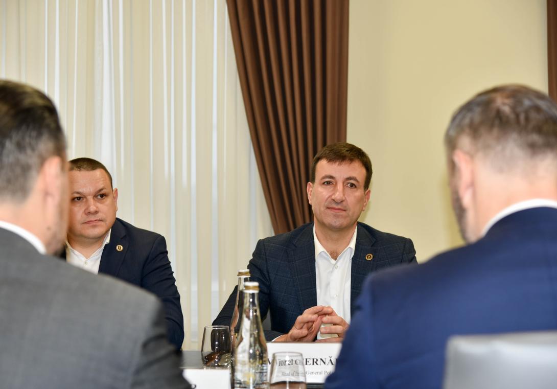 Conducerea IGP a avut o întâlnire cu noul atașatul legal al Biroului Federal de Investigații din cadrul Ambasadei SUA la București.